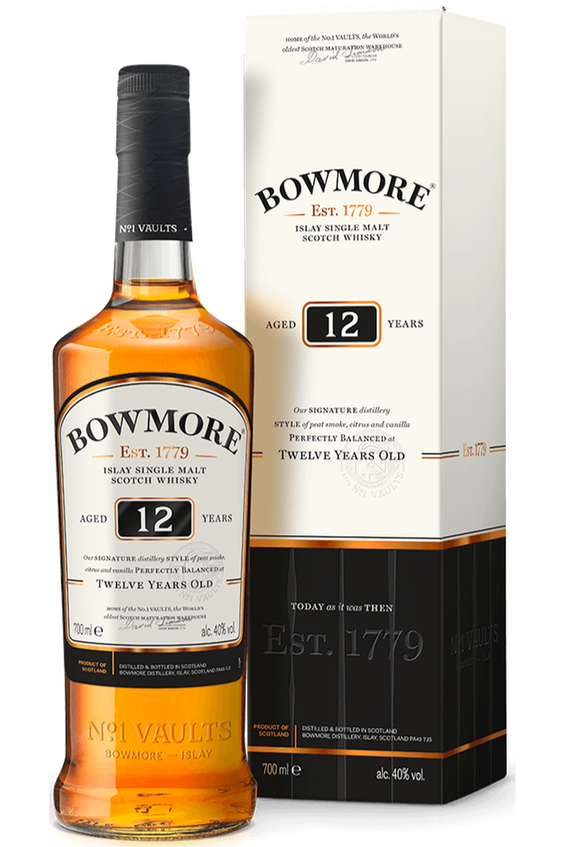 Bowmore 12 Year Old Single Malt Whisky