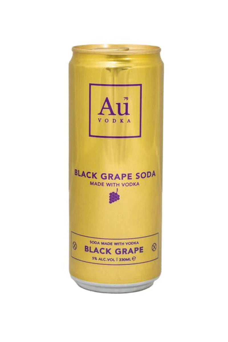 AU Vodka Black Grape Can