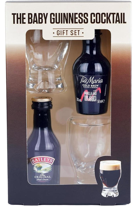 Baby Guinness Cocktail Gift Set