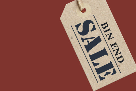 Bin End Sale