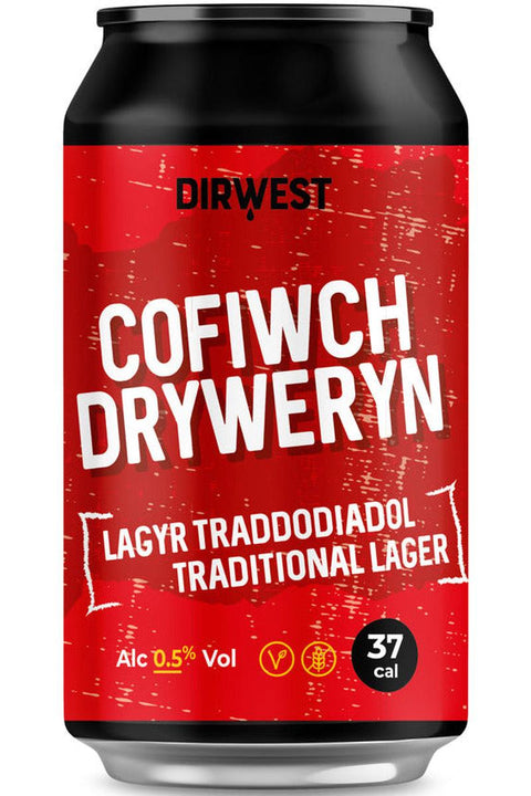 Dirwest Cofiwch Dryweryn Traditional Lager