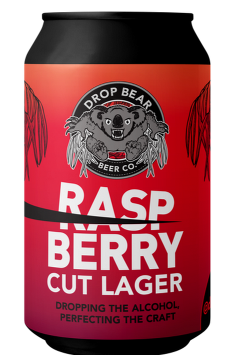 Drop Bear Beer Co. Raspberry Cut Lager