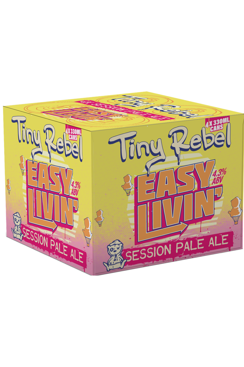 Tiny Rebel Easy Livin Pale Ale 4 Pack