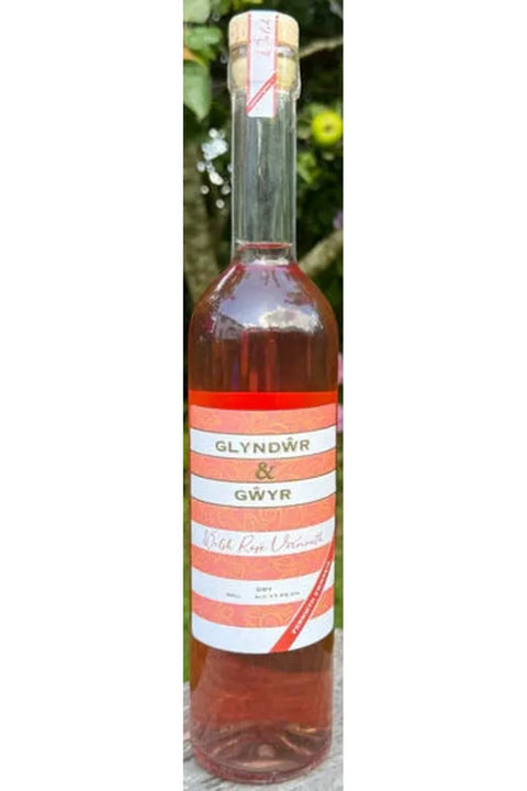 Glyndwr and GWYR Rose Dry Welsh Vermouth
