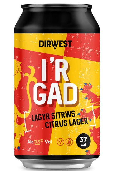 Dirwest I'r Gad Citrus Lager