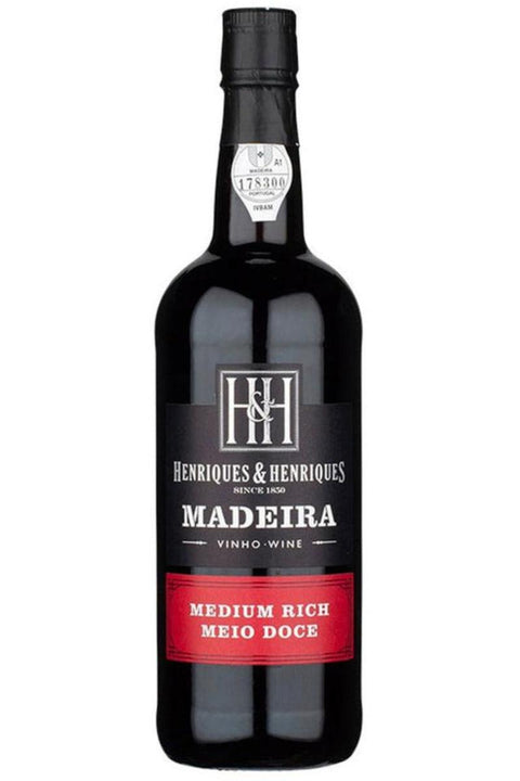 Mer Med Riches Henriques and Henriques Madeira 3 Year Old Medium Rich - Cheers Wine ...