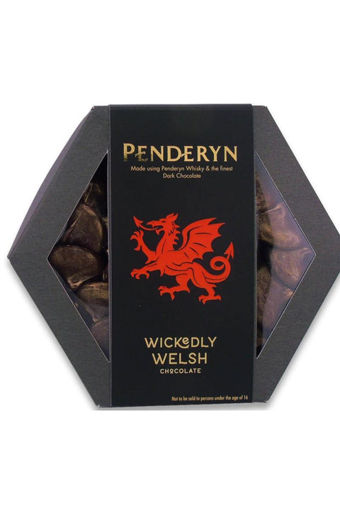 Wickedly Welsh - Penderyn Whisky and Dark Chocolate Puddles