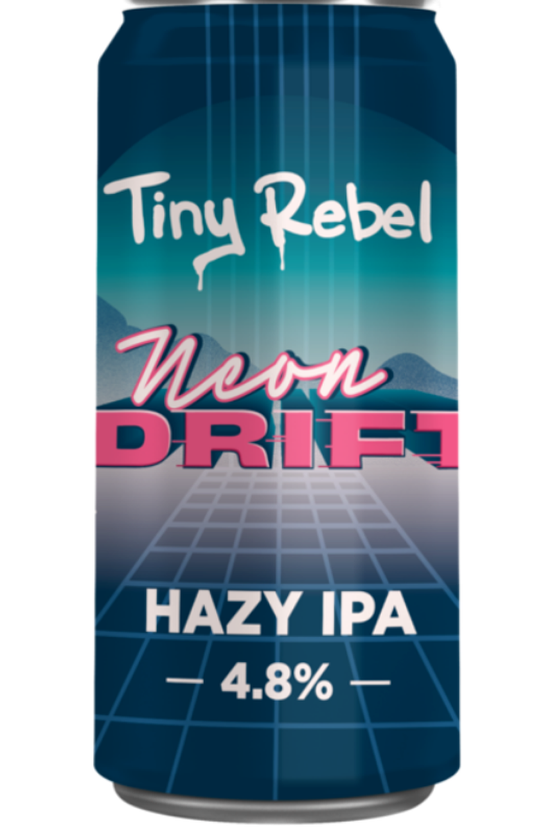 Tiny Rebel Neon Drift Hazy IPA 440ml - Cheers Wine Merchants