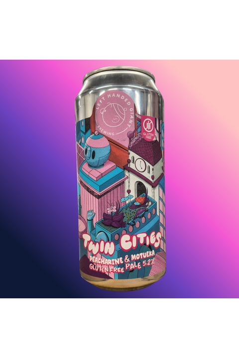 Left Handed Giant Brewing -Twin Cities Peacharine & Motueka Gluten Free Pale Ale
