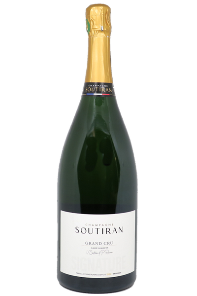ワイン Patrick Soutiran Champagne BrutGrand Cru Champagne Soutiran Grand Cru Signature Magnum - Cheers Wine Merchants