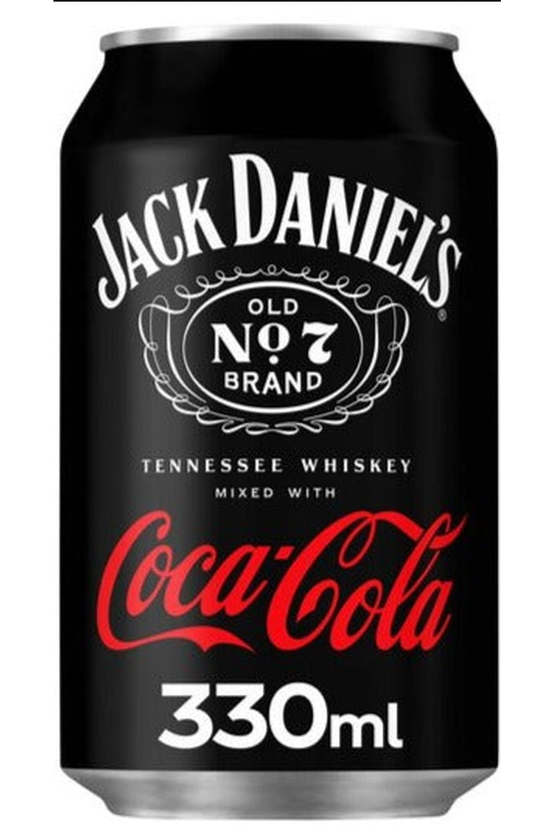 Jack Daniel's Tennessee Whiskey and Coke Can