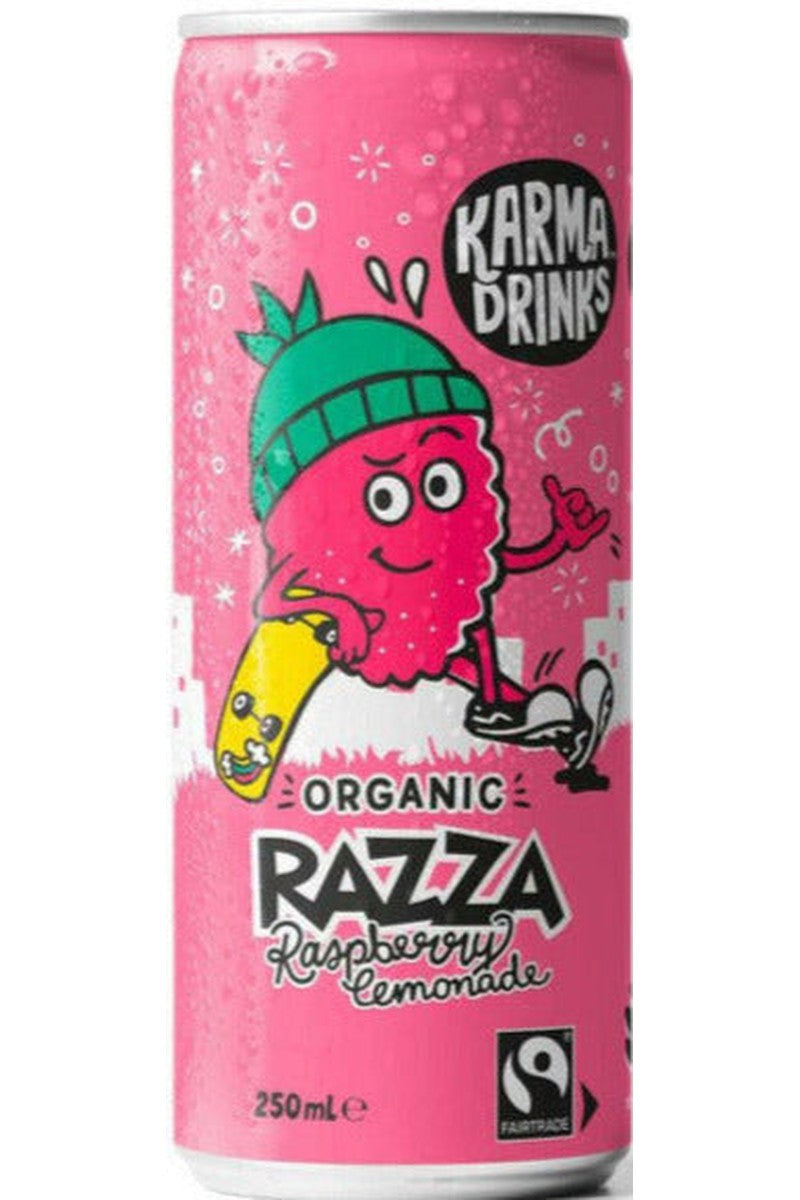Razza Organic Raspberry Lemonade Karma Drinks