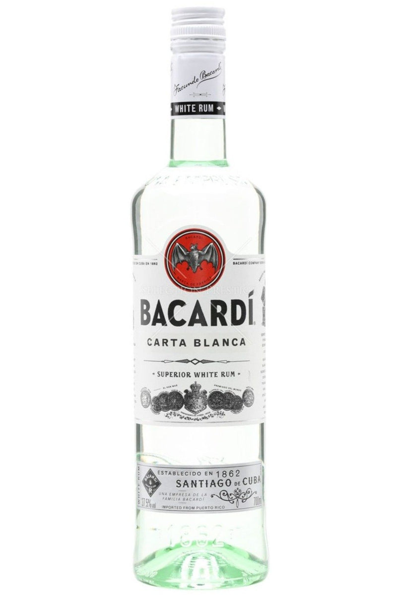 Bacardi Carta Blanca 70cl - Cheers Wine Merchants