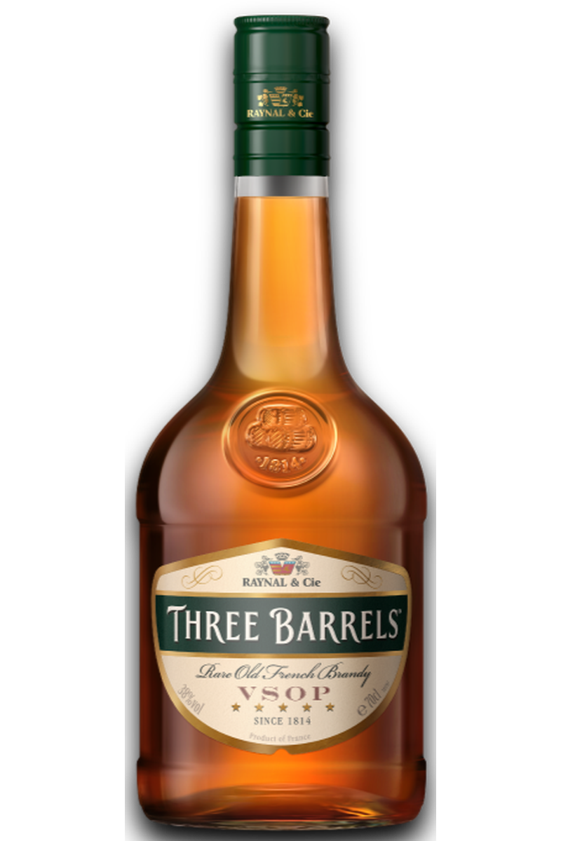 Three Barrels VSOP Brandy PM £18.99