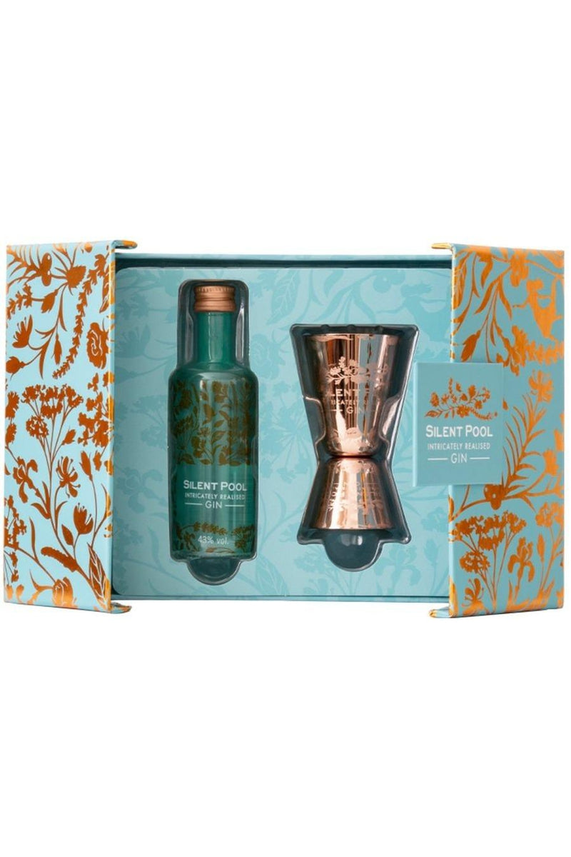Silent Pool Gin Miniature Gin and Jigger Gift Set