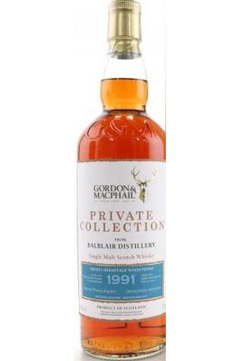 Balblair 1991 Gordon and MacPhail Private Collection - Cheers Wine Merchants