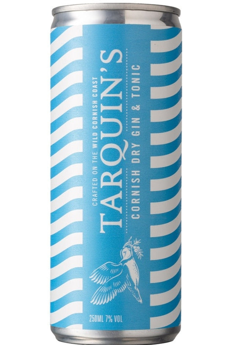Tarquin's Cornish Dry Gin & Tonic cans