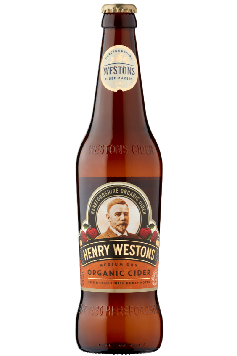Henry Westons Organic Cider - Cheers Wine Merchants