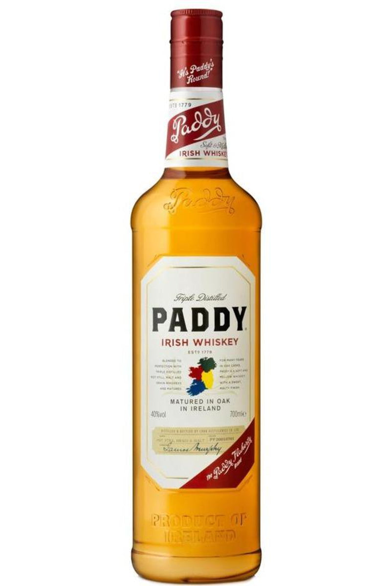Paddy Irish Whiskey - Cheers Wine Merchants