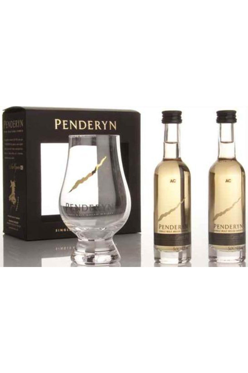 Penderyn Mini and Nosing Glass Gift set